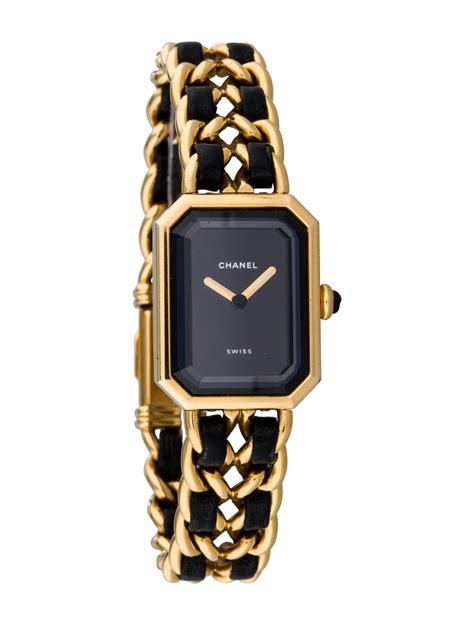 chanel watch premiere gold|Chanel premiere watch vintage.